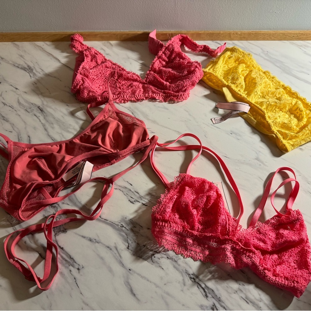 Victorias Secret XS Bralette Lot